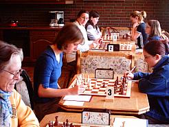 Damenmannschaft 2002 H. Brmmer, C. Wulf, W. Bruck und G. Klingbeil